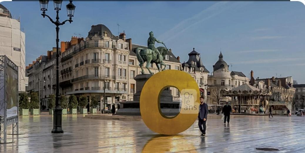 Studio Rue Pietonne Orléans Extérieur photo